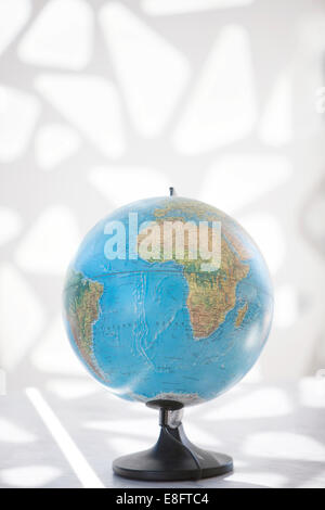 Globo mostra Africa Foto Stock