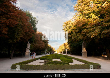 El Buen Retiro park, Madrid Foto Stock