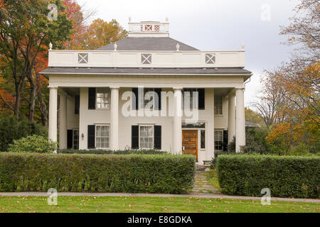 Un maestoso vecchia casa di Litchfield, Connecticut, Stati Uniti d'America Foto Stock