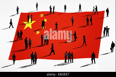 Global Business : Cina Foto Stock