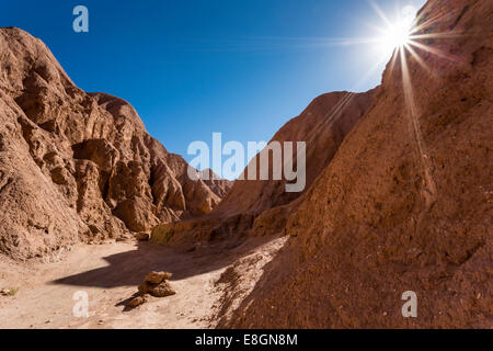 Devil's Canyon o Garganta del Diablo, il Deserto di Atacama, Cile Foto Stock