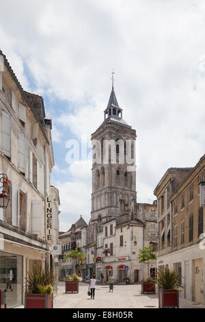 Saint Leger chiesa in Cognac Francia. Foto Stock