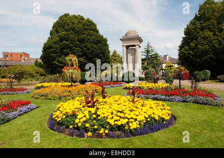 Vivary Park a Taunton, Somerset. Foto Stock