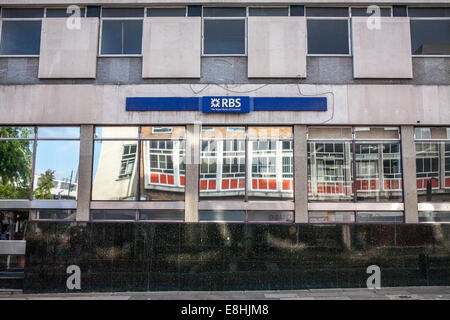 Un ramo di RBS Royal Bank of Scotland di Sheffield South Yorkshire Regno Unito Foto Stock