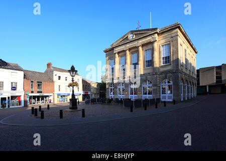 La Guildhall edificio, Andover town, Hampshire County; Inghilterra; Gran Bretagna, Regno Unito Foto Stock