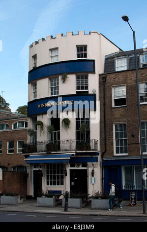 Il Castello di Windsor Pub, Marylebone, London, Regno Unito Foto Stock