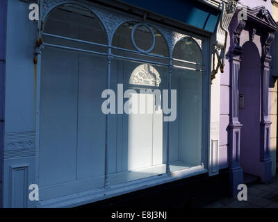 Victorian negozio di fronte a Aberystwyth Ceredigion REGNO UNITO Galles Foto Stock