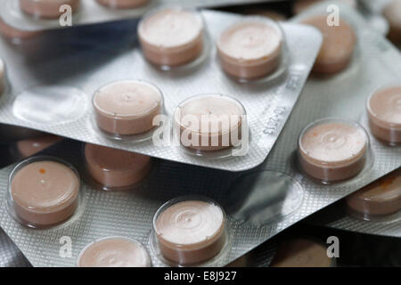 Medicina. Pillole. Foto Stock