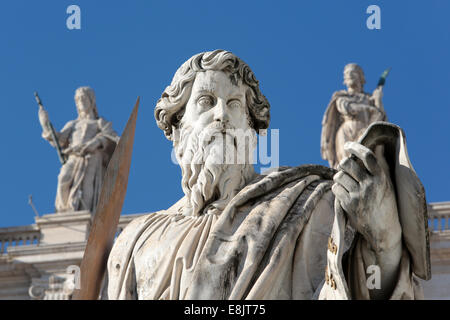 San Paolo Apostolo. La Basilica di San Pietro. Foto Stock