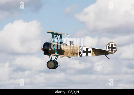 Fokker DR1 Triplano da combattimento aereo Foto Stock