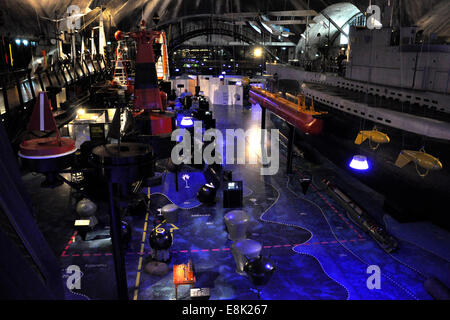 Estonia di Tallin, Kalamaja district, idrovolante Harbor Museum Foto Stock