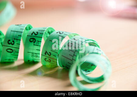 Metro a nastro per avvolgimento a spirale Foto Stock