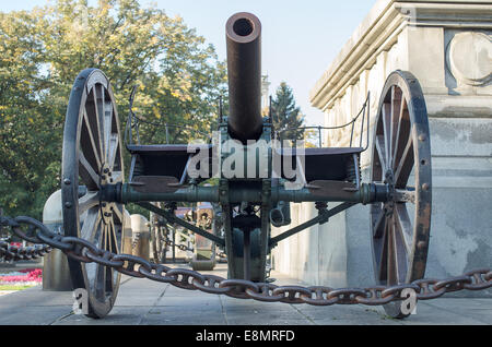 Still-life engineering e attrezzature tecniche - close-up e dettaglio Cannon Foto Stock