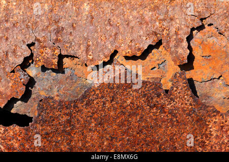 Rusty parti in ferro Foto Stock