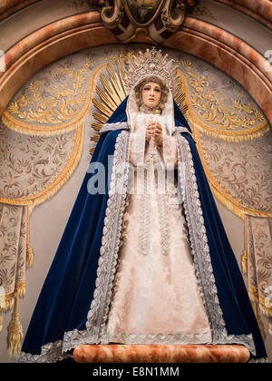 Interno della chiesa della Santa Trinità , Cordoba Foto Stock