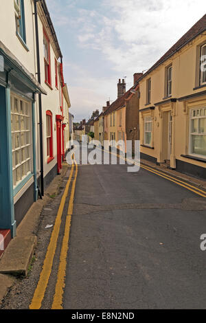 High Street, Pozzi-next-il-Mare, Norfolk Foto Stock