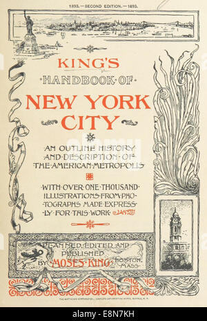 King's Handbook of New York City Foto Stock