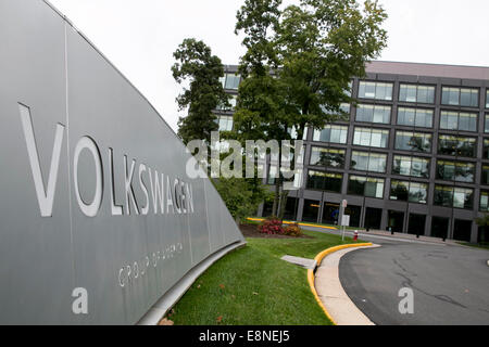 La sede centrale del gruppo Volkswagen of America di Reston, Virginia, il 11 ottobre 2014. Foto Stock