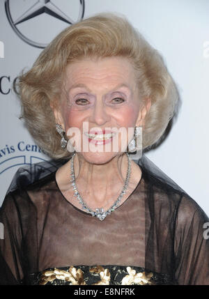 Los Angeles, California, USA. Undicesimo oct, 2014. Barbara Davis frequentando il 2014 Giostra della speranza sfera mantenuta presso il Beverly Hilton Hotel di Beverly Hills, la California il 11 ottobre 2014. 2014 Credit: D. lunga/Globe foto/ZUMA filo/Alamy Live News Foto Stock