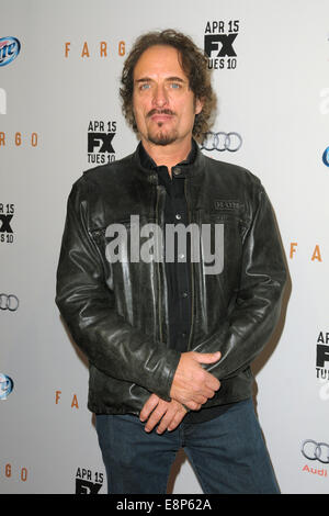 FX Upfront rete Premiere Screening di 'Fargo' - tappeto rosso arrivi con: Kim Coates dove: Manhattan, New York, Stati Uniti quando: 10 Apr 2014 Foto Stock