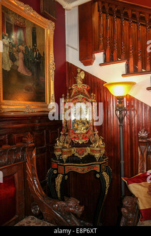 All'interno del Hotel Queen Anne, inferiore Pacific Heights, San Francisco, California, Stati Uniti, America del Nord Foto Stock