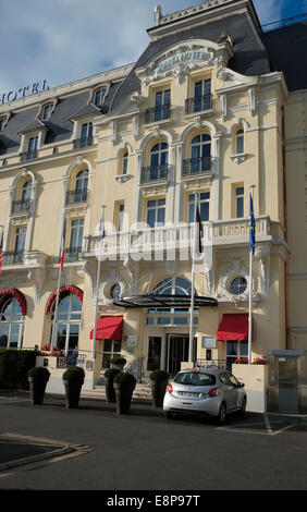 Grand hotel, a Cabourg, Normandia, Francia Foto Stock