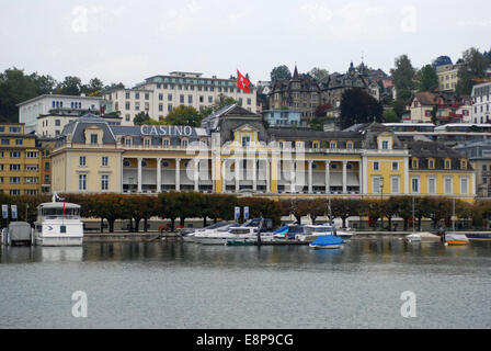 Casino Di Luzern-Switzerland. I più bei casinò in Svizzera. Foto Stock