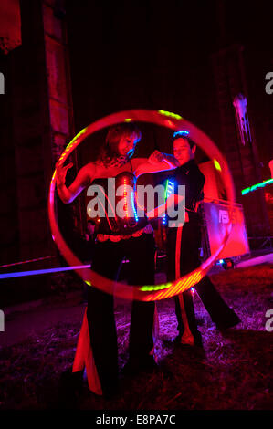 Torino, Italia. Undicesimo oct, 2014. Parco Dora l'evento la corsa elettrico: Credito davvero facile Star/Alamy Live News Foto Stock