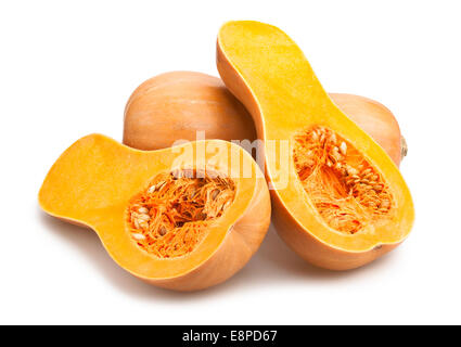 La zucca isolato Foto Stock