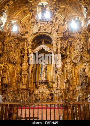 Altare d'oro Cattedrale di Granada Foto Stock