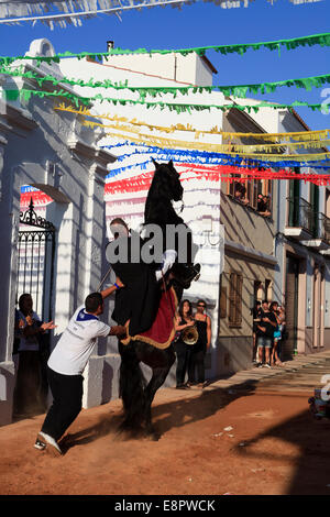 "Jaleo festival tradizionale, Sant Climent, Mao, Menorca, isole Baleari, Spagna Foto Stock