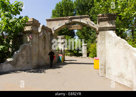 Wild Asia area al Chessington World of Adventures, Surrey, Inghilterra, Regno Unito. Foto Stock