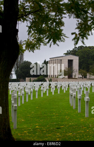 Madingley Cimitero Americano Cambridge Foto Stock