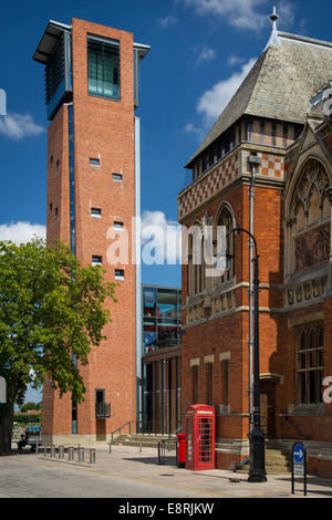 Royal Shakespeare Company Edificio, Stratford Upon Avon, Warwickshire, Inghilterra Foto Stock