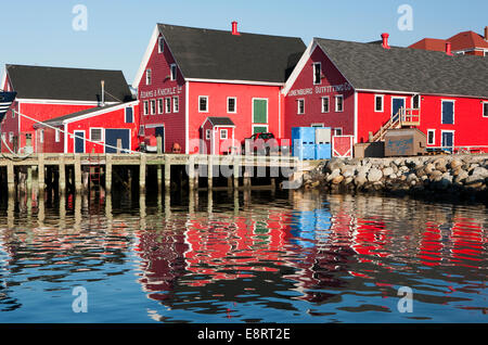 Adams & Knickle, Ltd. Edificio di Lunenburg - Nova Scotia, Canada Foto Stock