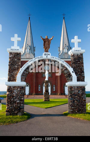 Eglise Notre Dame du Mont Carmel - Mont Carmel, Prince Edward Island, Canada Foto Stock