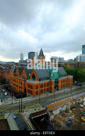 Città di Manchester Crown Court & coroner ufficio. minshull Street, Manchester, Regno Unito magistrato Foto Stock