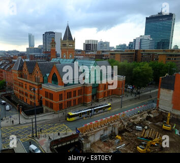 Città di Manchester Crown Court & Coroner Office. Minshull Street, Manchester, Regno Unito magistrato Foto Stock