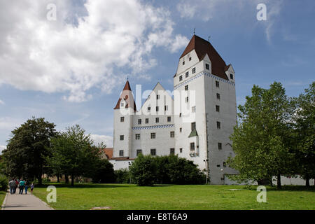 New Castle, Ingolstadt, Upper Bavaria, Bavaria, Germany Foto Stock