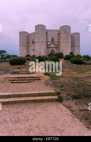 Castel del Monte Andria, Puglia, Italia Foto Stock