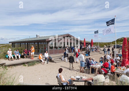 Ristorante Sansibar vicino a Rantum, isola di Sylt, Schleswig-Holstein, Germania Foto Stock