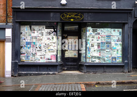 Chiuso il negozio ,Hockley , Nottingham ,UK . Foto Stock