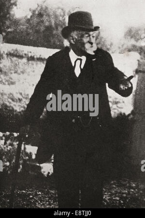 Paul Cézanne, 1839-1906. Da una fotografia c. 1904. Artista francese e pittore Post-Impressionist. Foto Stock