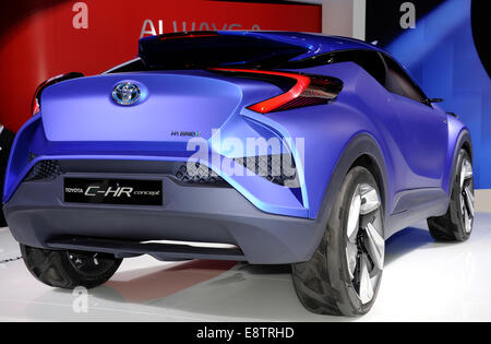 Toyota C-HR Hybrid,concept car,Motor Show di Parigi,Francia Foto Stock