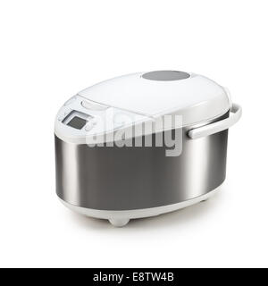 Multi Cooker sullo sfondo bianco, isolato Foto Stock