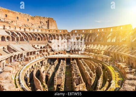 Colosseo a Roma Foto Stock