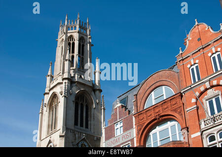 St. Dunstan-in-the-West Chiesa, Fleet Street, Londra, Regno Unito Foto Stock