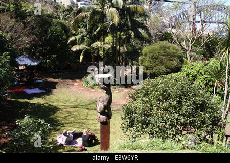 Wendy Whiteley giardino, Lavender Bay Foto Stock