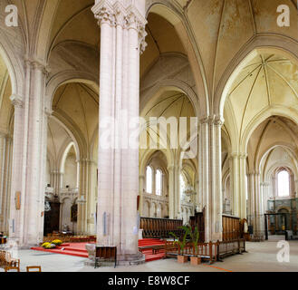 Cathédrale Saint-Pierre de Poitiers, o la Cattedrale di Poitiers, Poitiers, Vienne, Poitou-Charentes, Francia Foto Stock