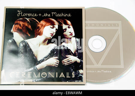 Firenze e la macchina i cerimoniali album, compact disc. Foto Stock